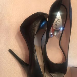Black Michael Kors heels